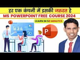 MS PowerPoint Tutorial for Beginners to Advance 2024 | Everyone Should Learn to Create Presentation.