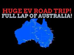 Electric Lap Of Australia w/ Kia EV9 & Solar Camper! Electrekking Family EV Roadtrip Hits 20,000km