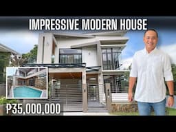 House Tour 354 | Impressive Modern House For Sale in Tagaytay City