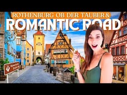 Why Rothenburg Is The MUST SEE Town In German Bavaria  🇩🇪 Romantic Road