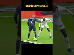 Mbappe copy Ronaldo C+V 🥶 #shorts