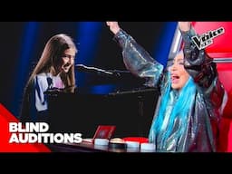 La voce delicata di Sara in “What I Was Made For?” di Billie Eilish | The Voice Kids Blind Auditions