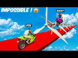 Impossible Fun Windmill Bike Parkour With Friends | Gta 5 Online தமிழ்