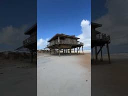 Abandoned Beach Homes On Raging Waters #abandonded #beachlife #beachhomes ￼