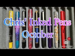 Chris' Inked Pens - October