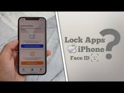 Free App Lock for any iPhone | How to lock apps on iPhone | Face ID or Passcode lock