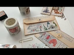 Christmas Holiday Washi Tape Haul & Quick Journal Projects from ​⁠@TheWashiTapeShop