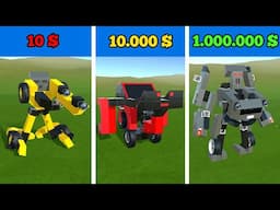 TRANSFORMER 10$ vs 10,000$ vs 1,000,000$ | EVERTECH SANDBOX