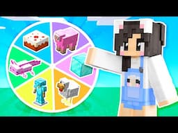 💜Wheel Spin Decides My Minecraft Day!