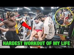 Aaj Tak Kisi Se Nahi Hua Ye Leg Workout | Road To Amateur Olympia Ep.04