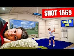 Bad Golfers Get Locked in a Golf Simulator Until They Hit a Hole in One