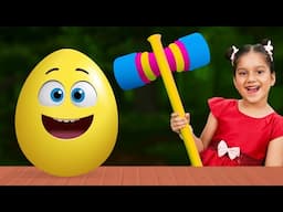 Surprise Eggs Numbers Song 1-10 Nursery Rhyme for Kids | BabyBillion