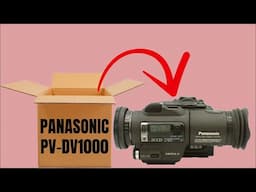 Panasonic PV-DV1000 Unboxing