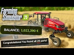 All Riverbend Springs collectible locations in Farming Simulator 25