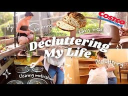 HUGE Declutter and Clean | Life Reset | Costco Haul, Simplifying, Gardening and Pep Talk