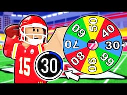 THIS WHEEL Decides Patrick Mahomes' THROW POWER in NFL Universe Football!