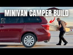 The PERFECT Minivan Camper Floor on a BUDGET!