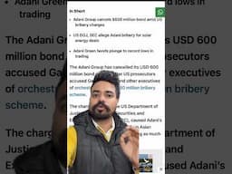 Adani group fraud | Adani Stocks news