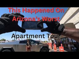 Apartment Tour In Arizona's Poorest City On My Freedare Eden Ebike and Cybertruck Ride