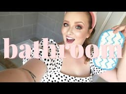 CLEAN WITH ME! Bathroom Cleaning Routine!