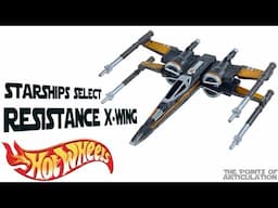 Hot Wheels Star Wars Starships Select #13 Resistance X-Wing Review