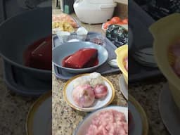 How to Make Pork Blood Cake (Huyet) #vietnamesefood