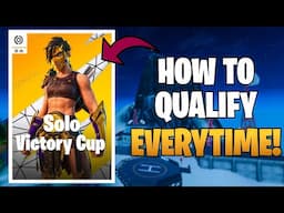 How To QUALIFY For The Solo Victory Cup Finals (Chapter 2 Remix!)