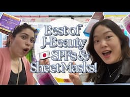 Best J-Beauty SPFs & Sheet Masks! 🇯🇵