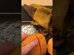 How To Peel Sweet Potatoes Quickly & Easily! #sweetpotato #thanksgiving