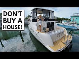 Don't Buy a house!!! 🙈 You Can Live Aboard This 2007 Meridian 459 Motor Yacht NautiStyles Tour