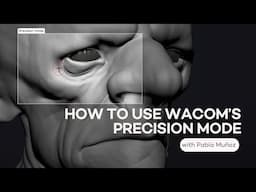 How to use the Wacom's Precision Mode Feature with Pablo Muñoz Gómez