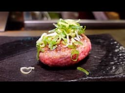 TOKYO - CREATIVE HAMBURG STEAK THAT'S BOTH RARE AND WELL DONE #JAPANTRAVELGUIDE