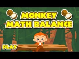 Juegos de Matematicas: Monkey Math Balance