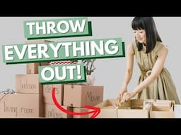 THROW EVERYTHING OUT: 100 Weirdly Specific Things To Declutter | Extreme Minimalism