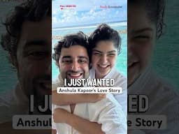 Janhvi Kapoor Was The First To Meet My Boyfriend - Anshula Kapoor | Hauterrfly #shorts