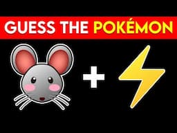 Guess The Pokemon By Emoji ⚡ | Pokemon Quiz (Gen1)