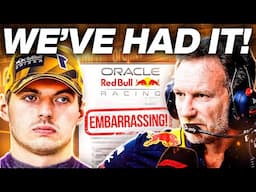 Red Bulls SHOCKING STATEMENT On Verstappen Reaches A BOILING POINT!