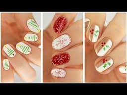 Christmas Nail Art 🎅🏻 Cute Christmas Holiday Nail Art Design Compilation!