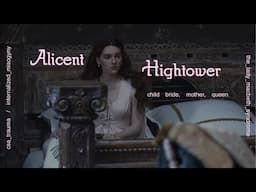 (the death of) alicent hightower's girlhood.