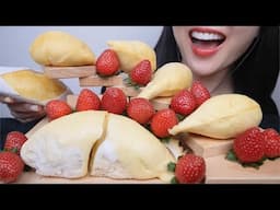 DURIAN PARTY (ASMR EATING SOUDNS) NO TALKING | SAS-ASMR