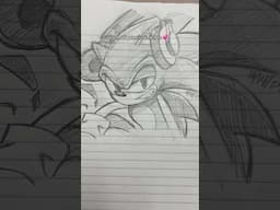 Yall help sonic looks so dope im so proud of that drawing #art #drawing #yt #anime #school #artist