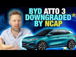 BYD Atto 3 Rating Downgraded to 'Not Recommended' by NCAP