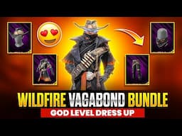 Free Fire WildFire Vagabond Bundle God Level Dress Combo || Magic Cube Bundle Dress Combination