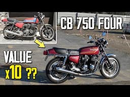 Honda CB 750 Four Restoration Timelapse  - Part 2