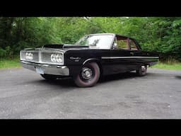 1966 Dodge Coronet Deluxe Tribute 426 Hemi 4 Speed in Black & Ride - My Car Story with Lou Costabile