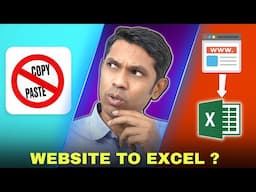 How to Extract Live data from Website to Excel using Power Query