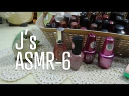 J's  #ASMR - Nail Polish Basket Rummage. #newvideo