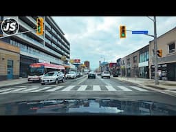 Driving in Toronto From Midtown to Etobicoke (Nov 2024)