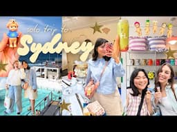 Sydney Solo Diaries 🍵🌊 meeting internet friends, cosy knit cafe & spending time with myself