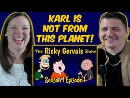 FIRST TIME WATCHING! The Ricky Gervais Show - Space Monkey S1 E1 (REACTION)